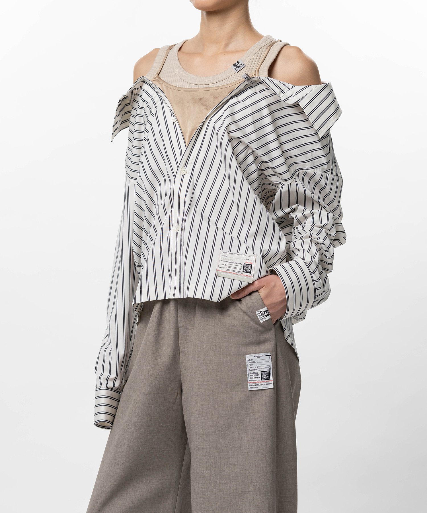 Triple Layered Stripe Shirt