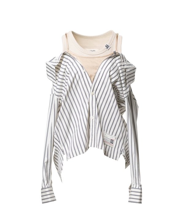 Triple Layered Stripe Shirt