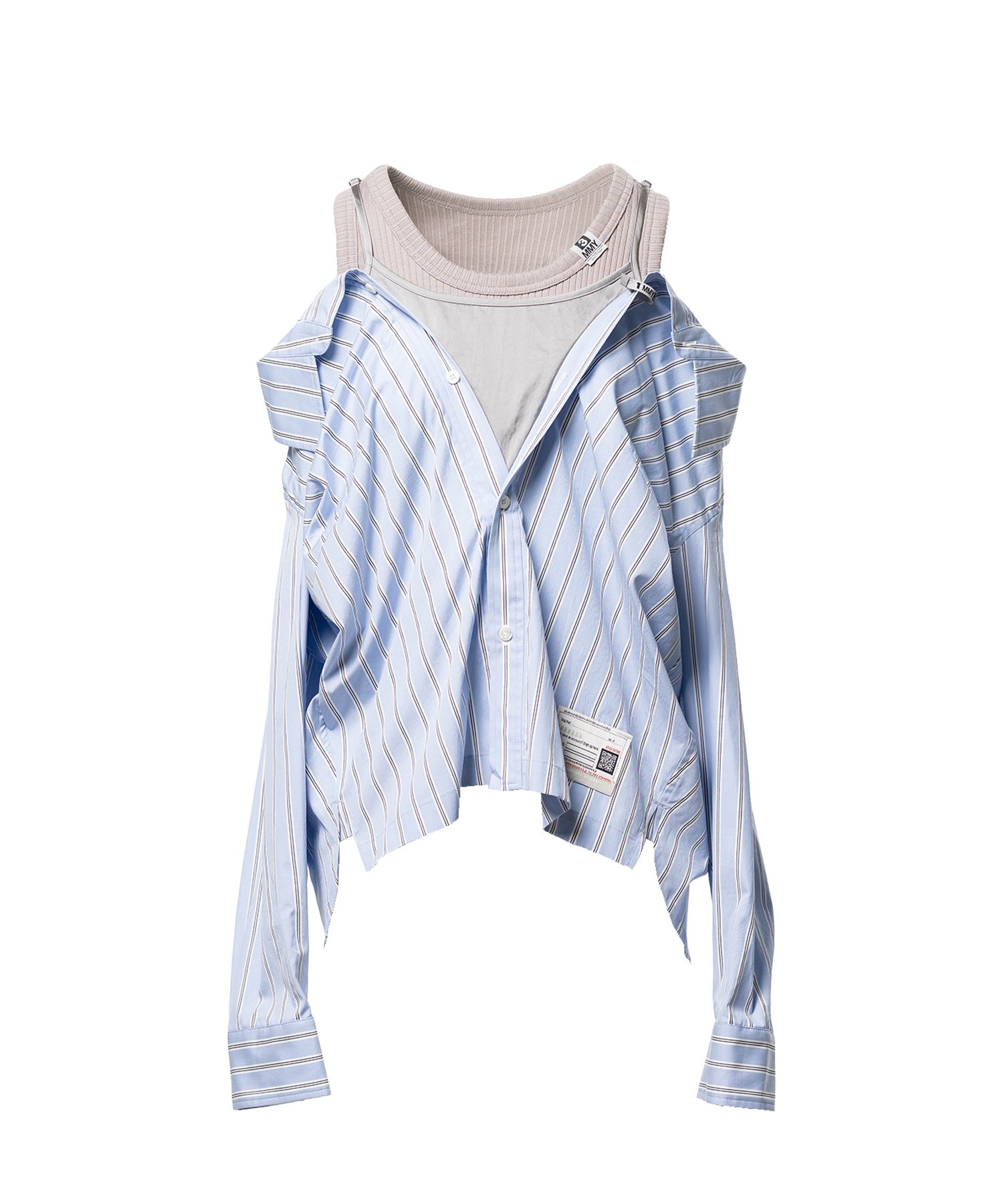 Triple Layered Stripe Shirt