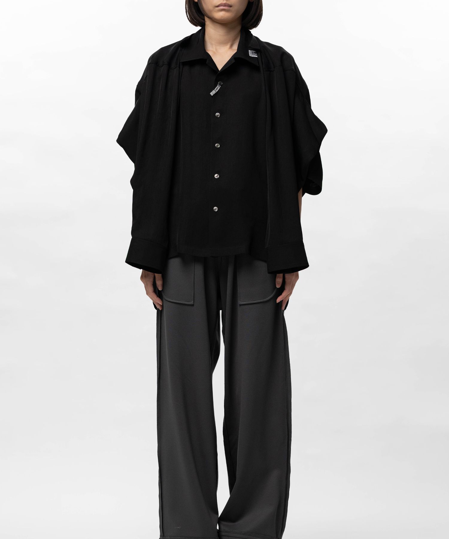 Sleeve Layered Half Sleeve Shirt