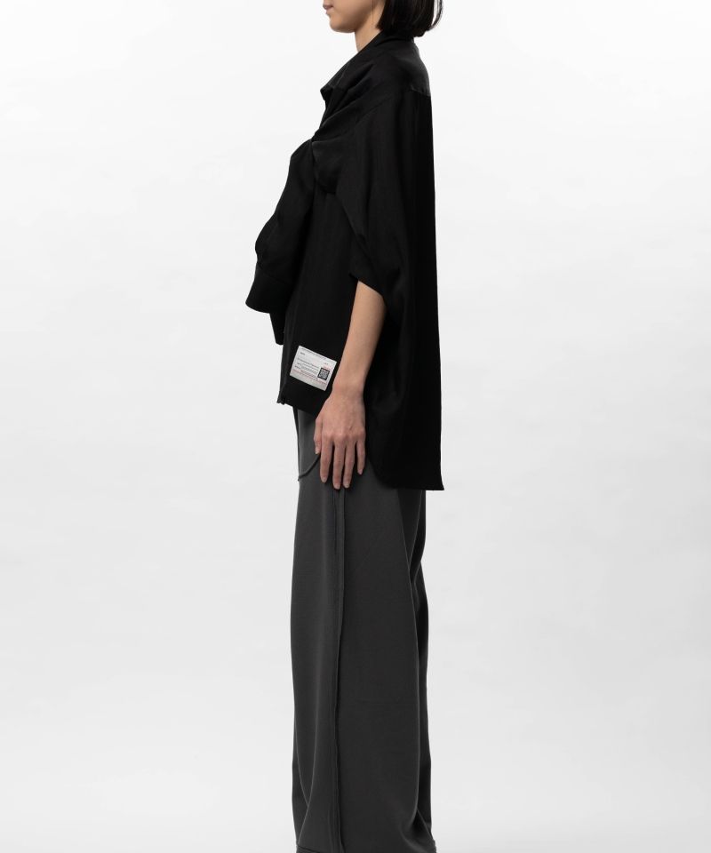 Sleeve Layered Half Sleeve Shirt