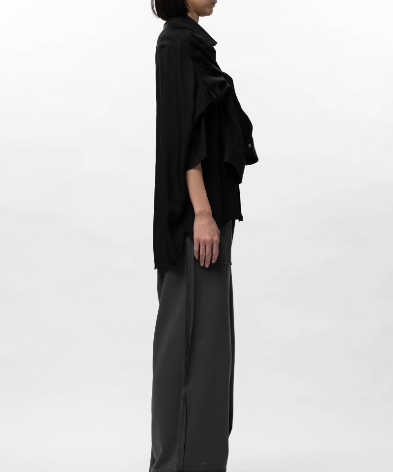 Sleeve Layered Half Sleeve Shirt