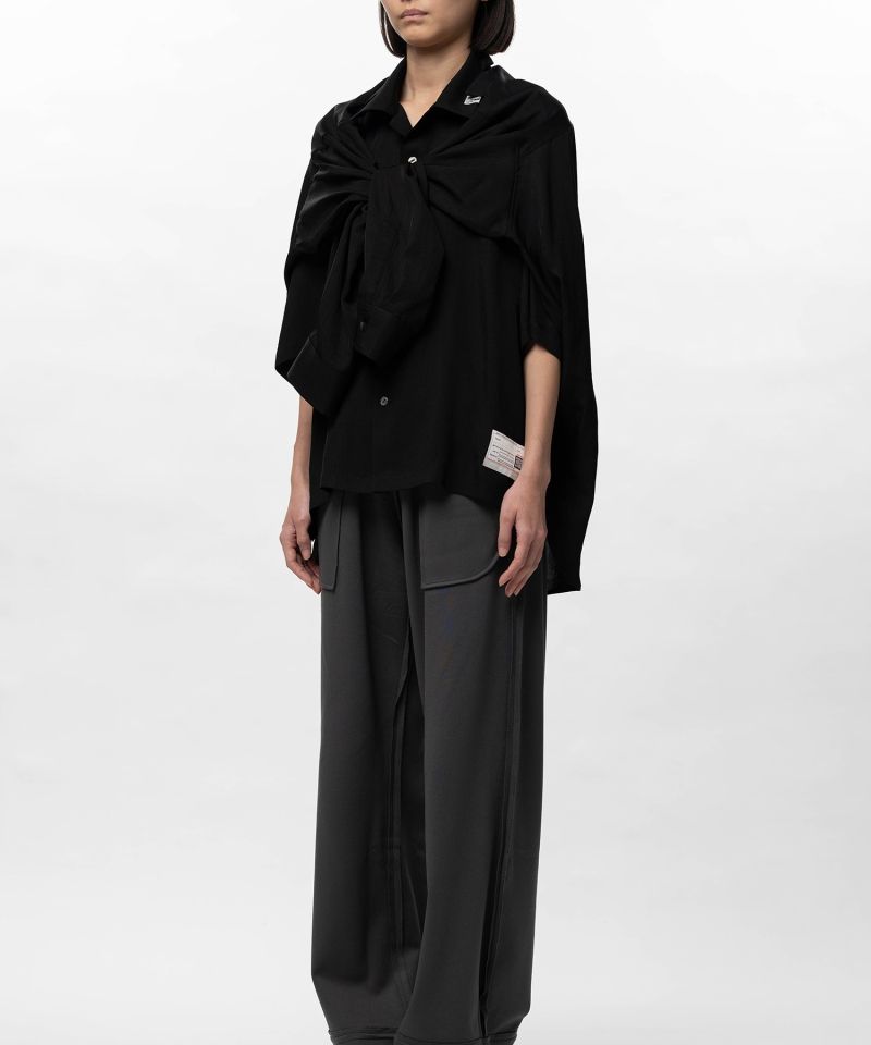 Sleeve Layered Half Sleeve Shirt