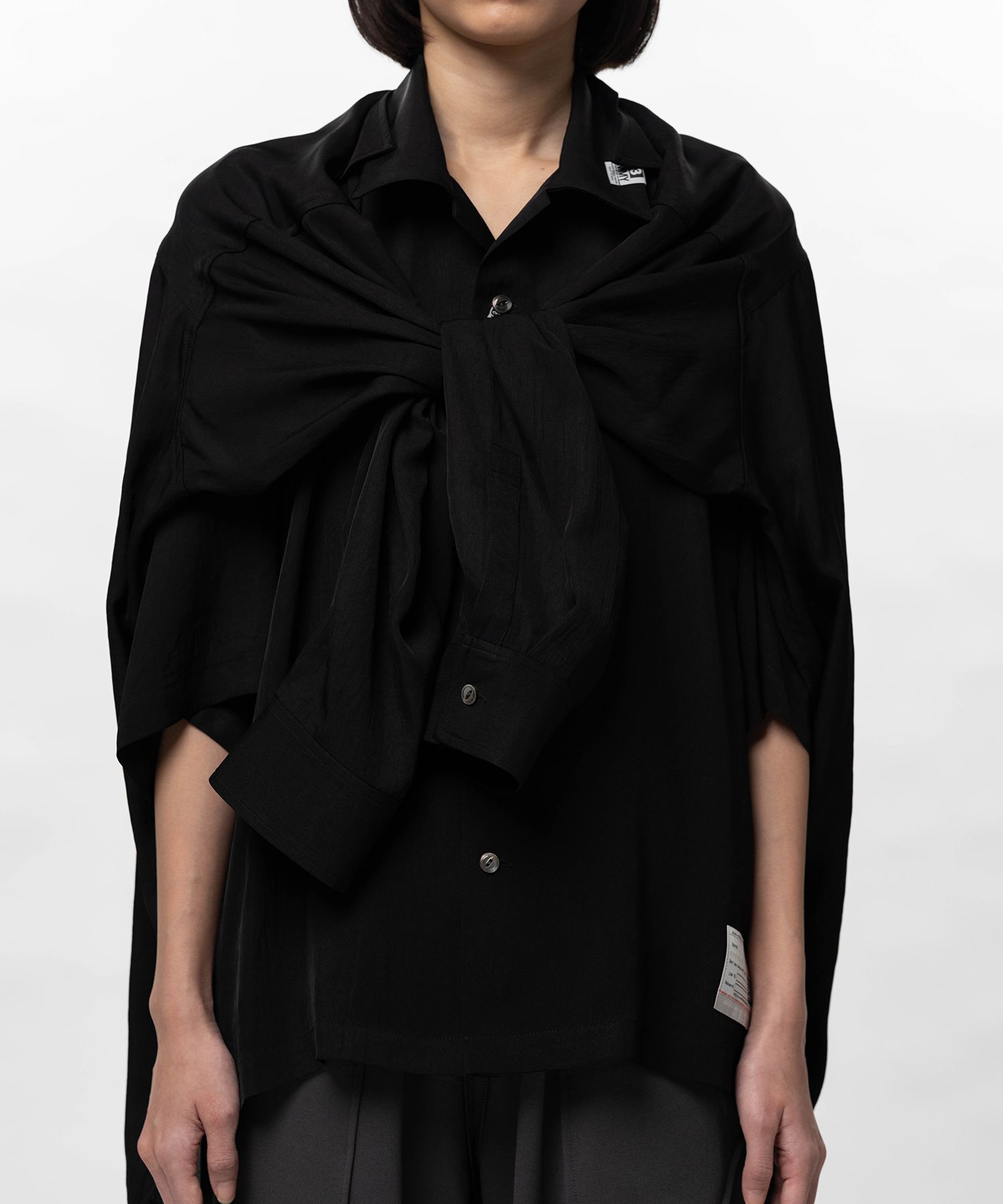 Sleeve Layered Half Sleeve Shirt