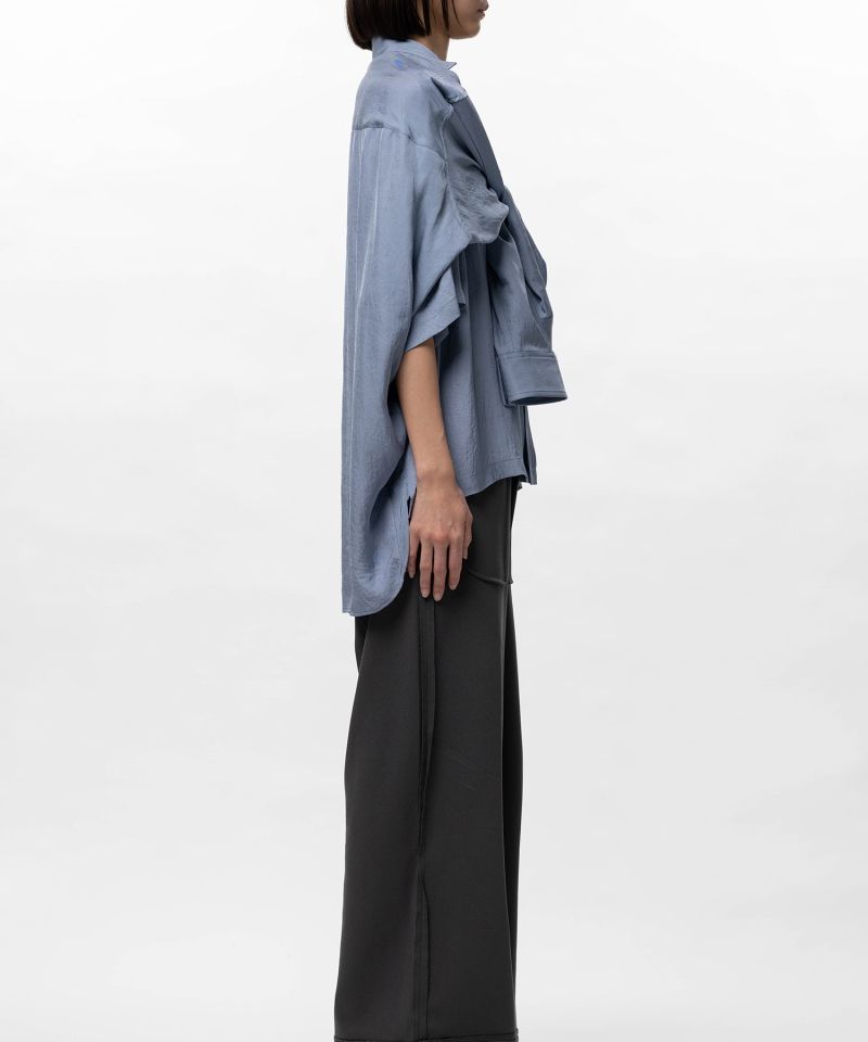 Sleeve Layered Half Sleeve Shirt