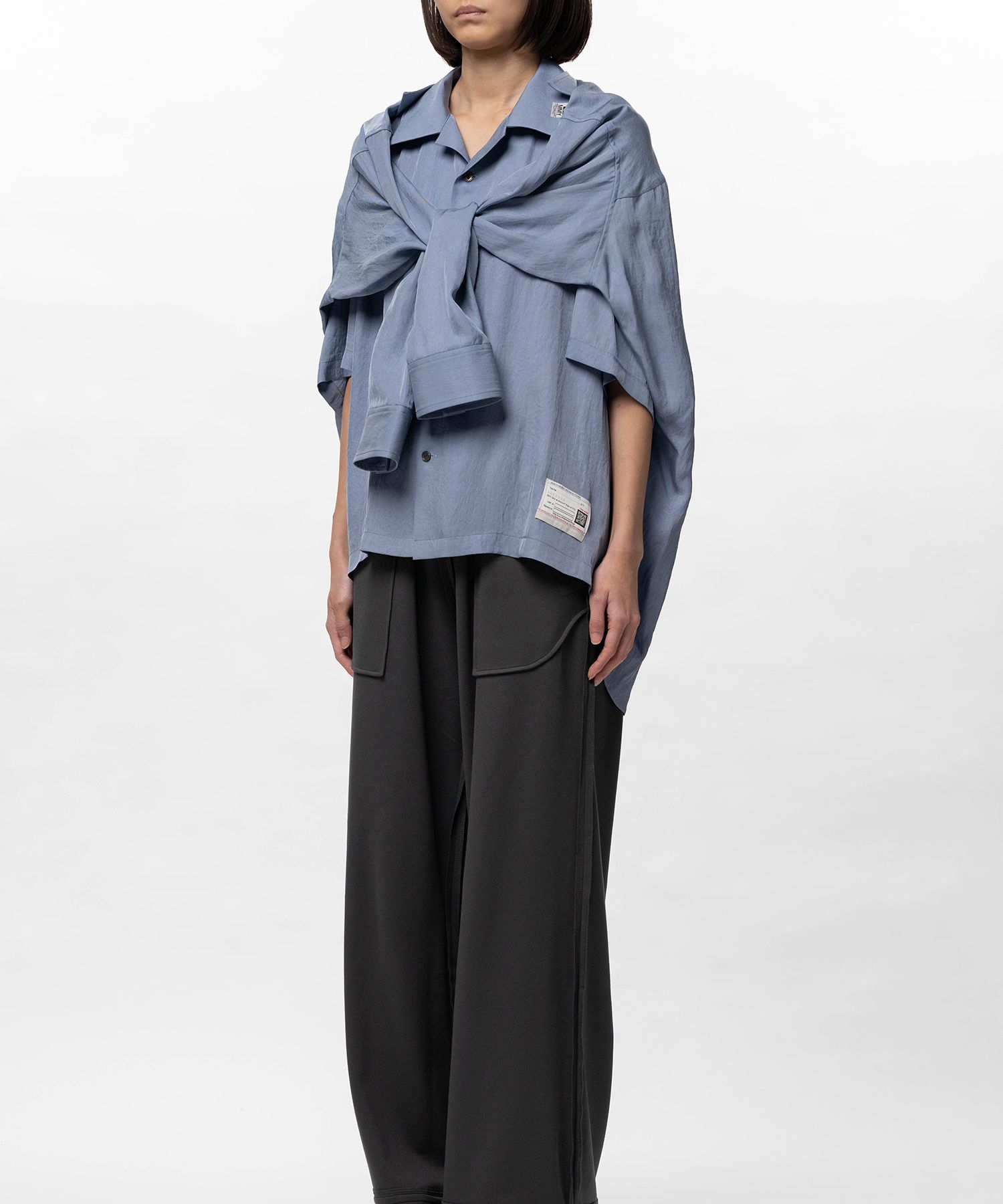 Sleeve Layered Half Sleeve Shirt