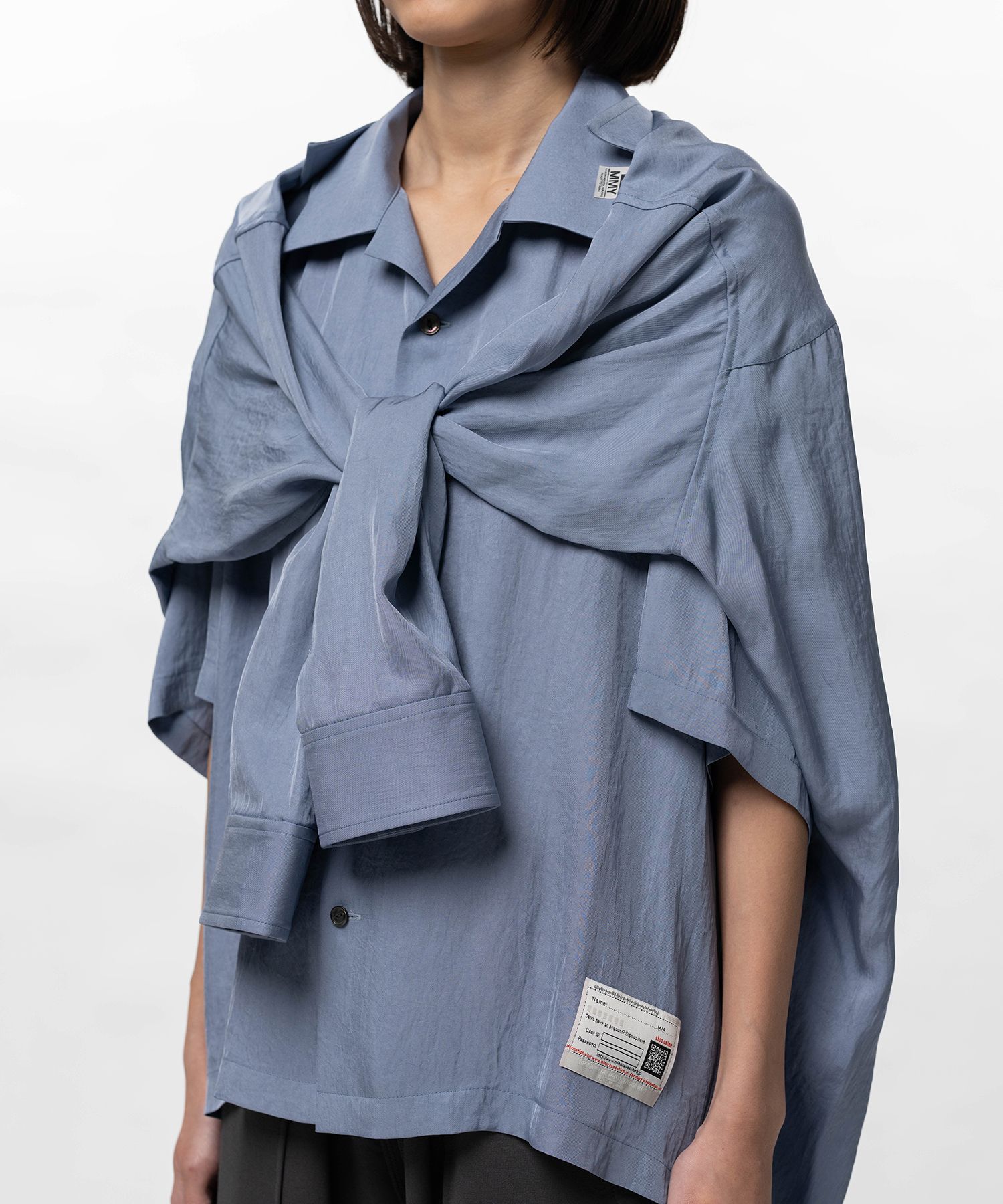 Sleeve Layered Half Sleeve Shirt