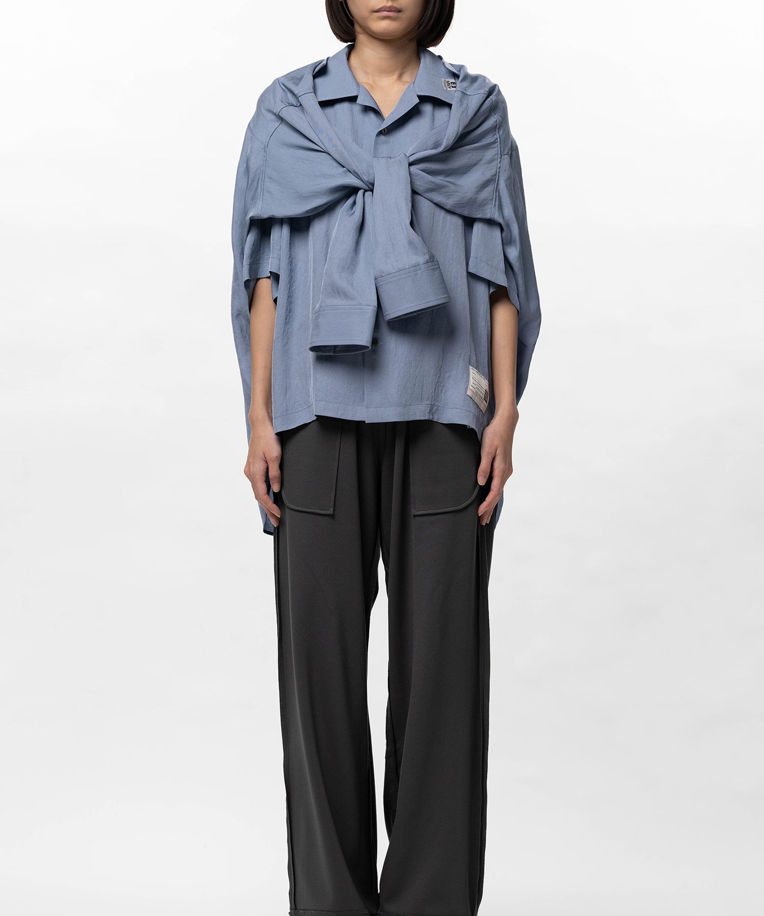 Sleeve Layered Half Sleeve Shirt