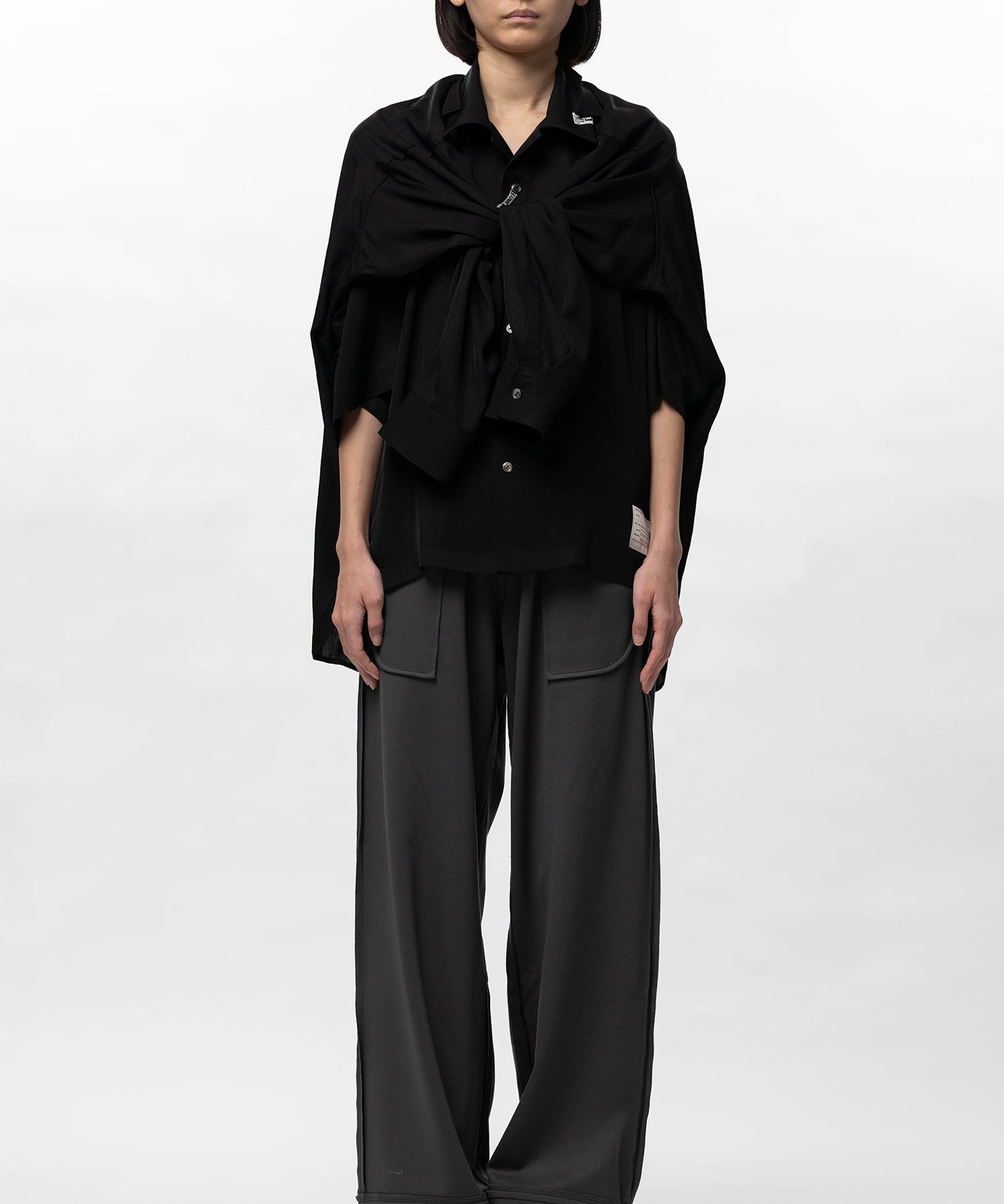 Sleeve Layered Half Sleeve Shirt