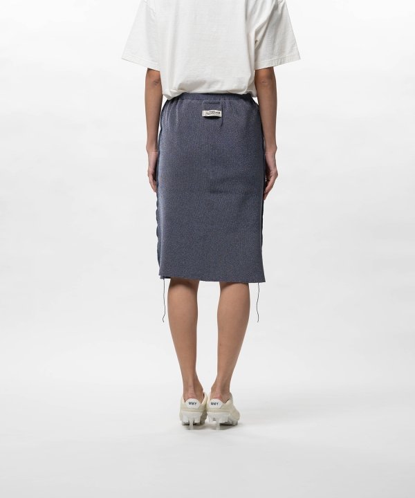 Inside-Out Glitter Knit Skirt