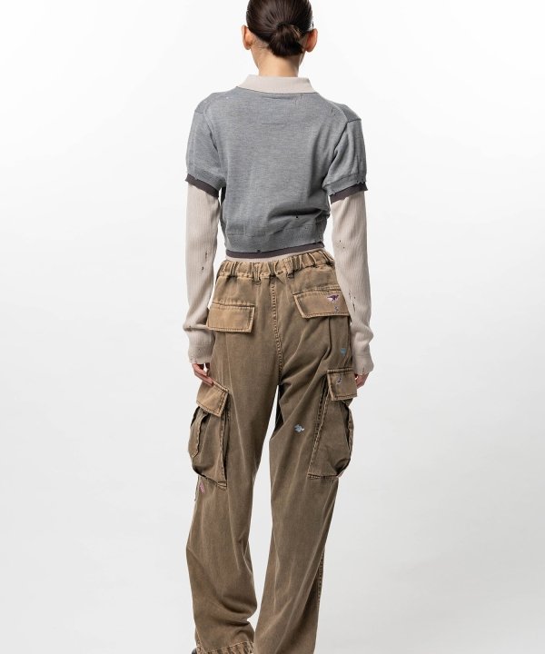 Triple Layered Knit Sweater