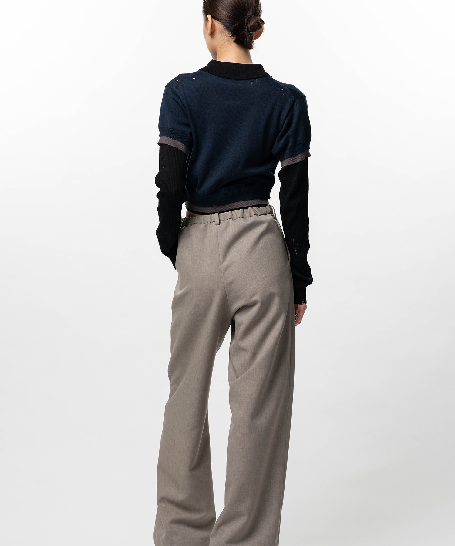 Triple Layered Knit Sweater