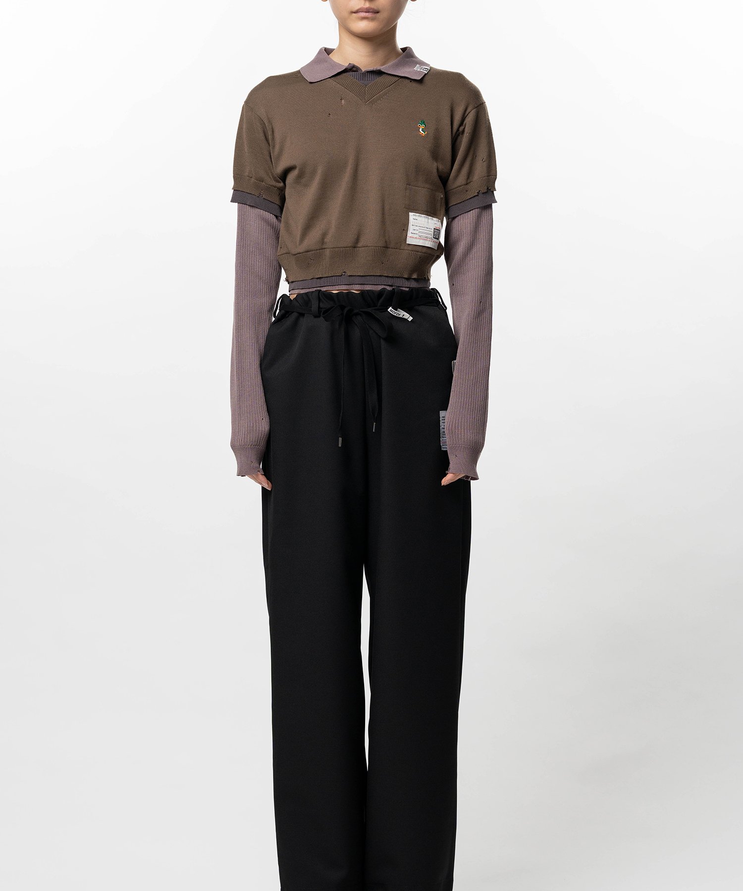 Triple Layered Knit Sweater