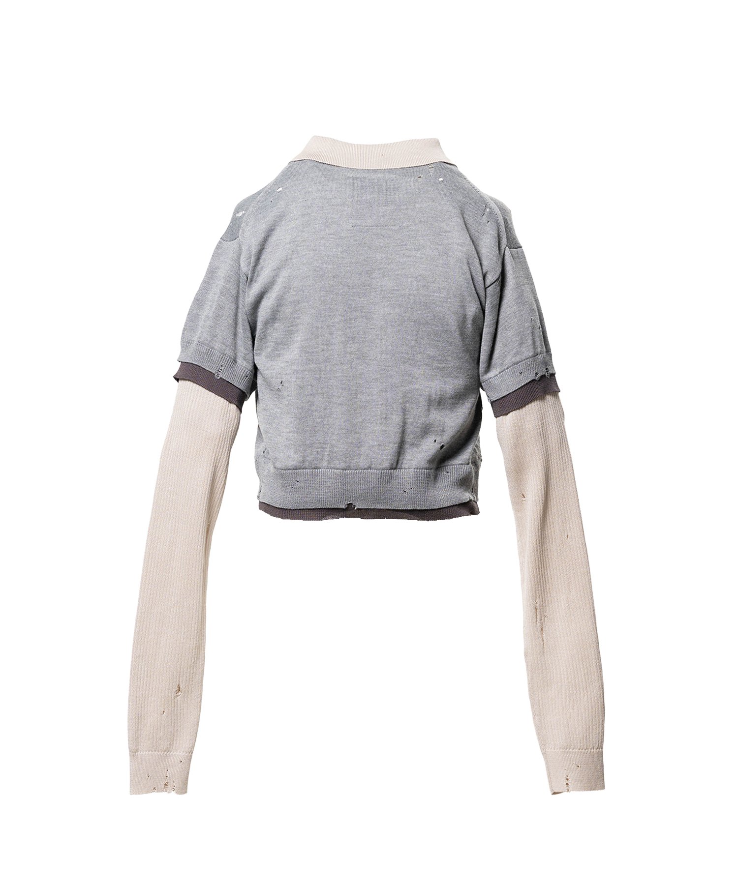 Triple Layered Knit Sweater