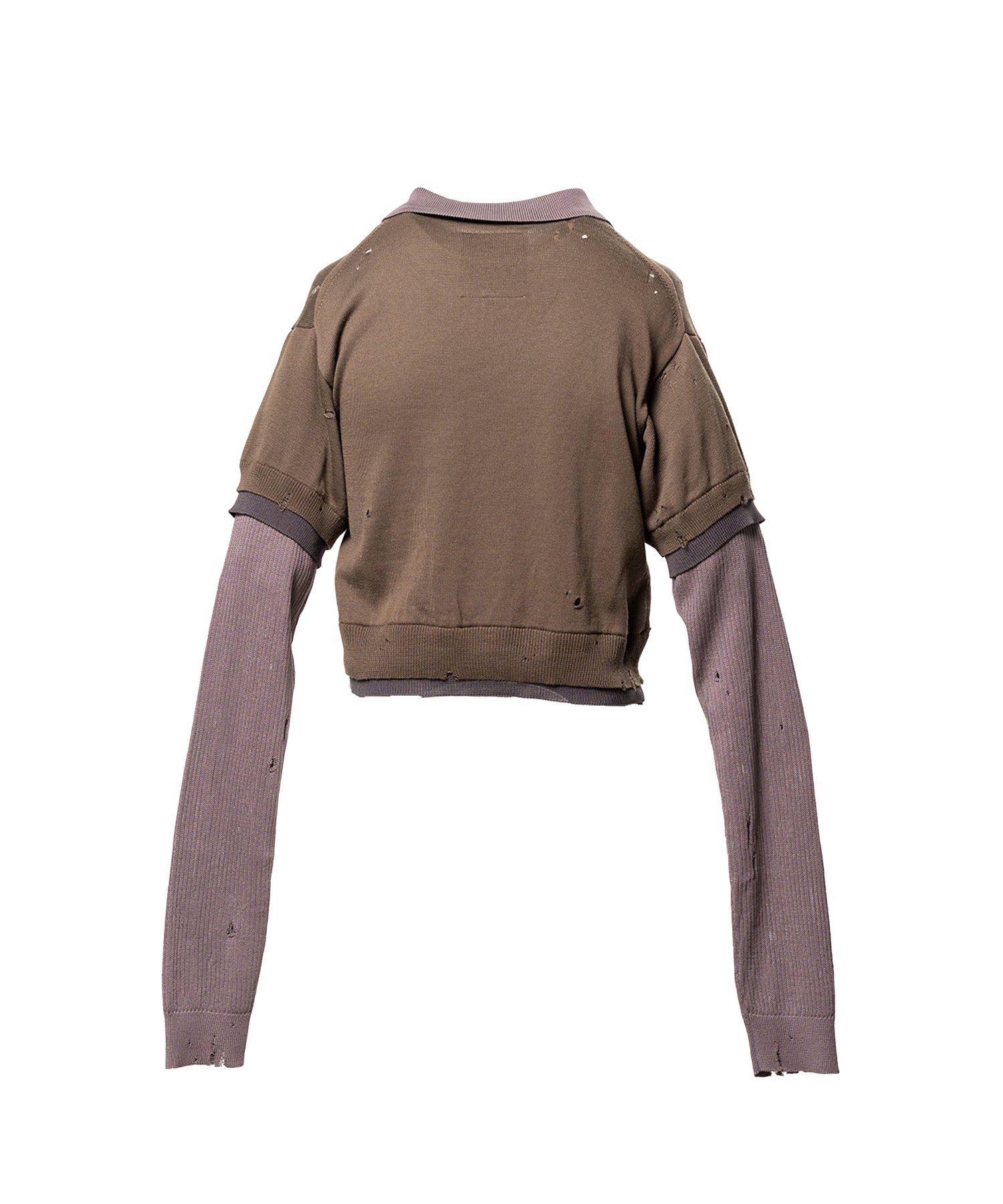 Triple Layered Knit Sweater