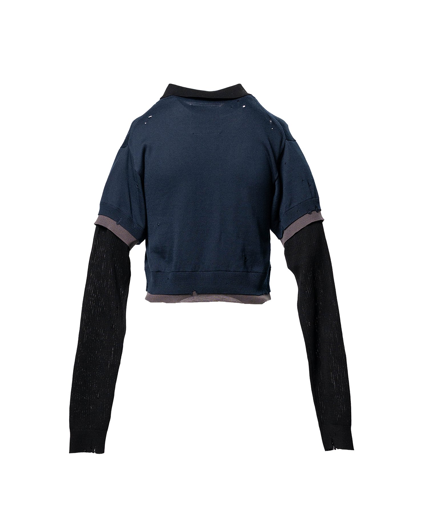 Triple Layered Knit Sweater