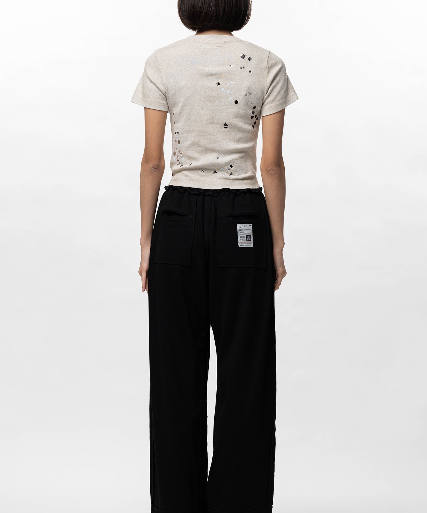 Embellished Sticker Mini T-shirt