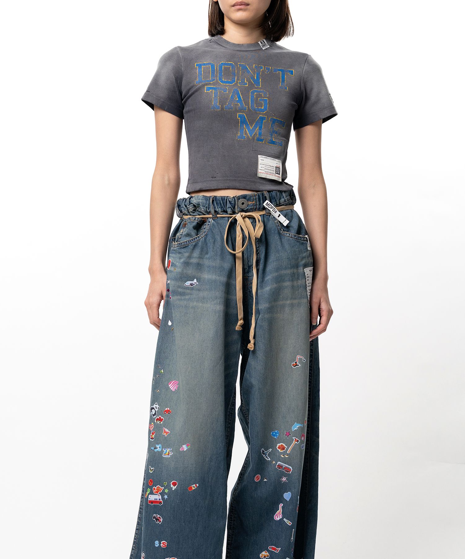 Don't Tag Me Printed Mini T-shirt