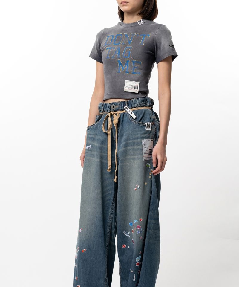 Don't Tag Me Printed Mini T-shirt