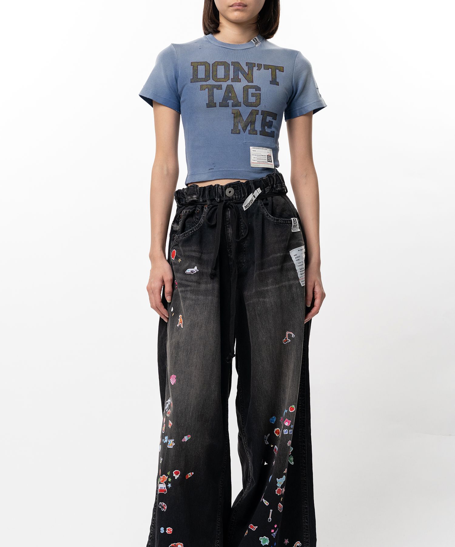 Don't Tag Me Printed Mini T-shirt