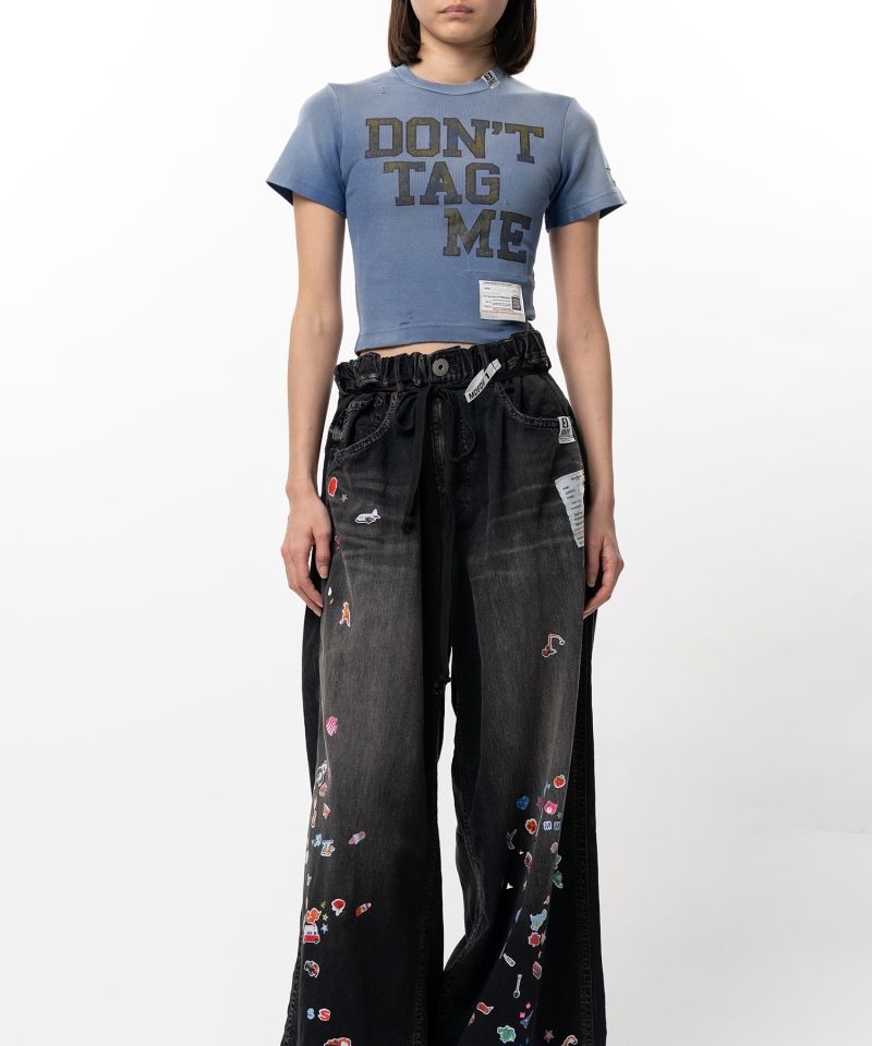 Don't Tag Me Printed Mini T-shirt