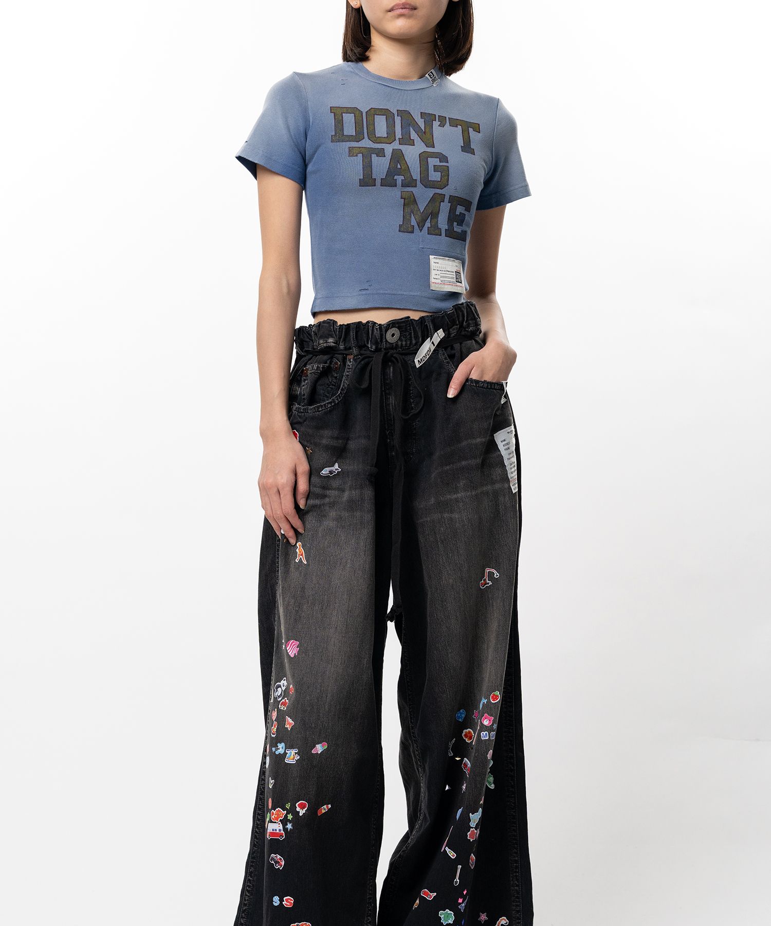 Don't Tag Me Printed Mini T-shirt