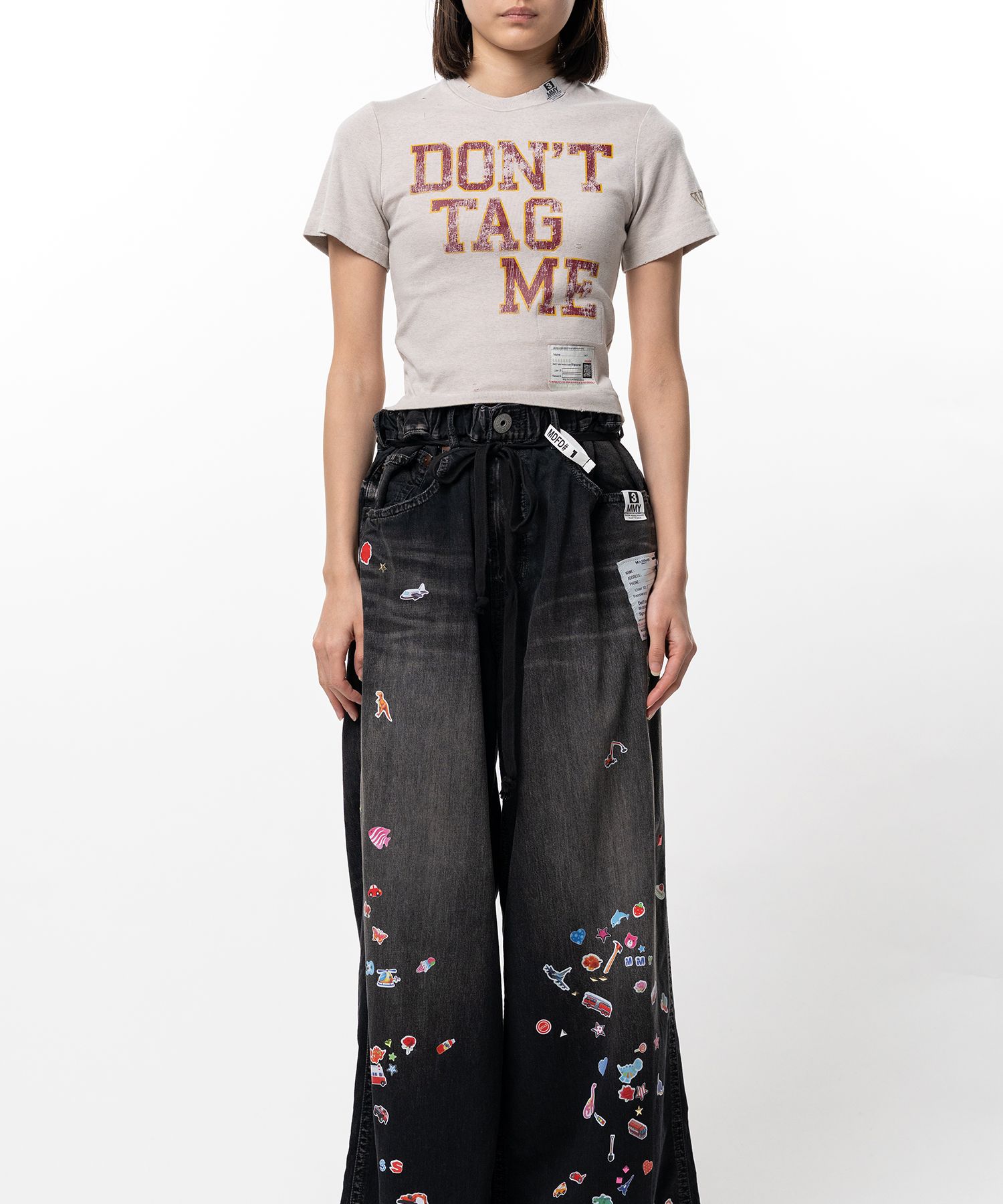 Don't Tag Me Printed Mini T-shirt