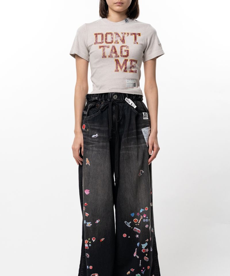 Don't Tag Me Printed Mini T-shirt