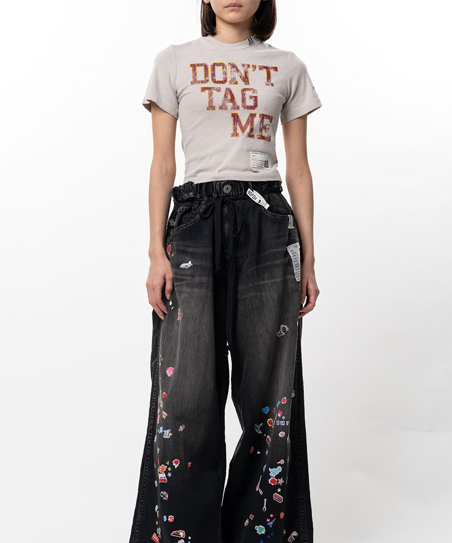 Don't Tag Me Printed Mini T-shirt