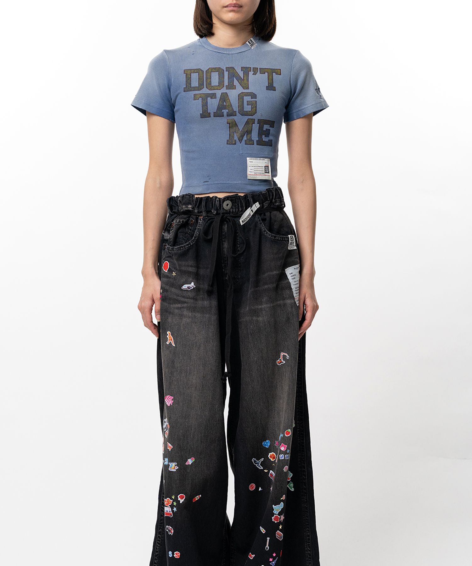 Don't Tag Me Printed Mini T-shirt
