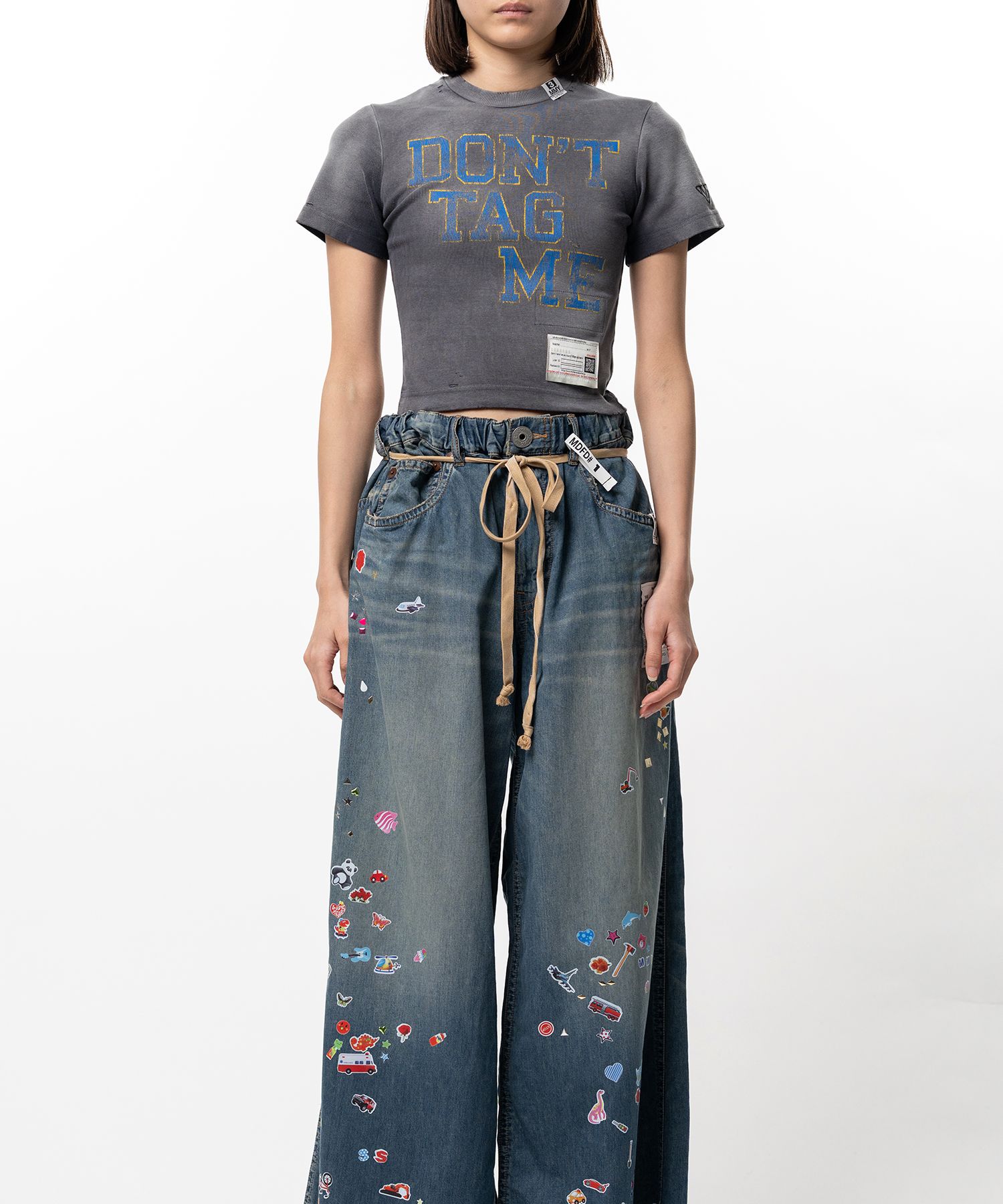 Don't Tag Me Printed Mini T-shirt