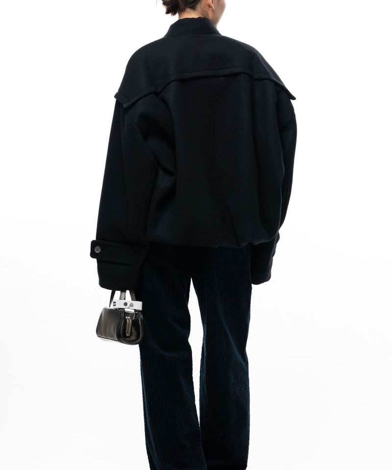 Roll-Up Hem Duffle Coat