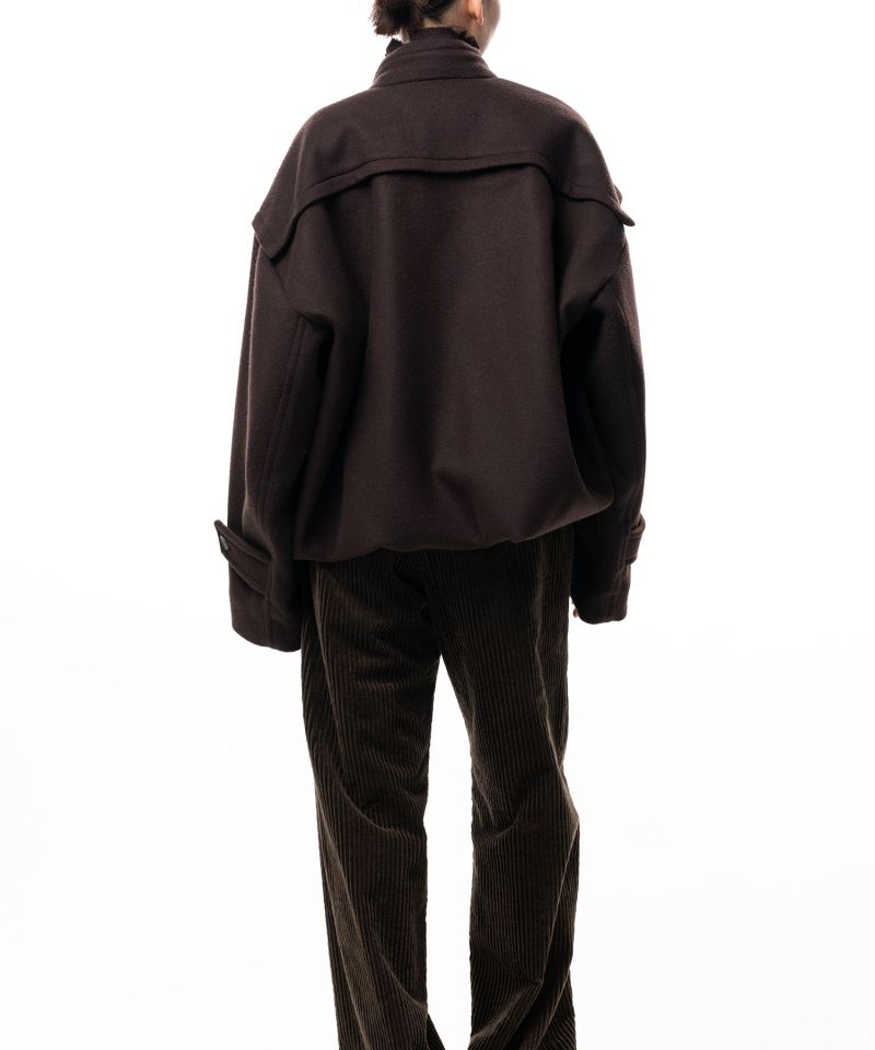 Roll-Up Hem Duffle Coat