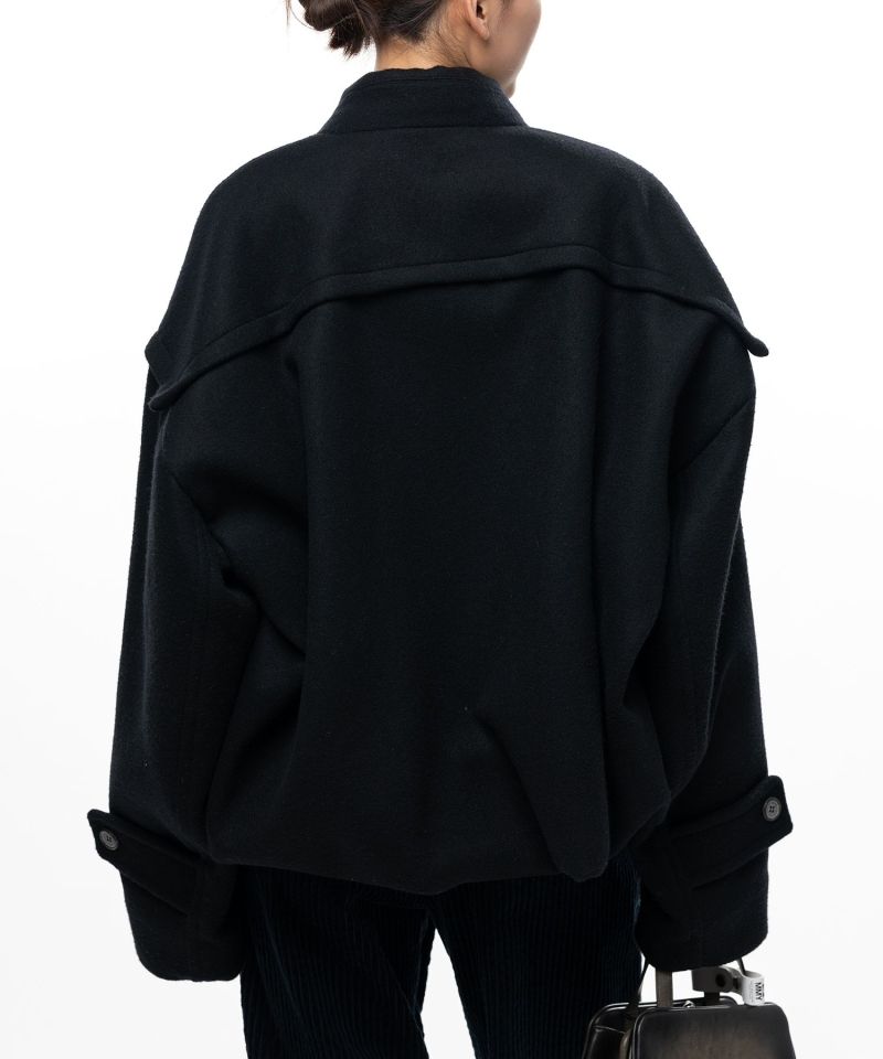 Roll-Up Hem Duffle Coat