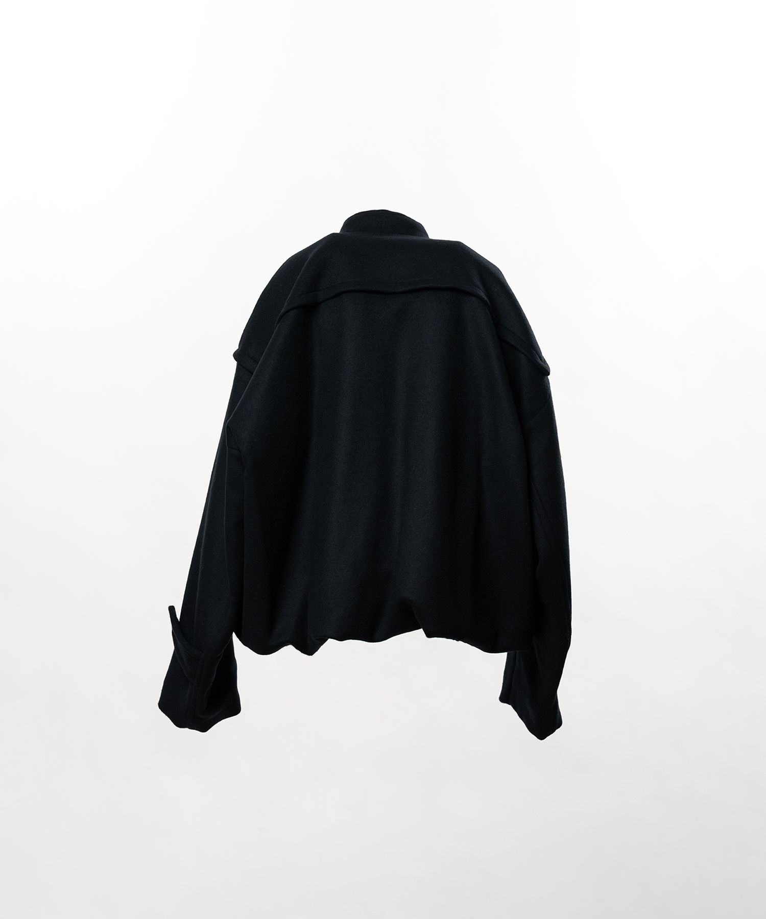 Roll-Up Hem Duffle Coat