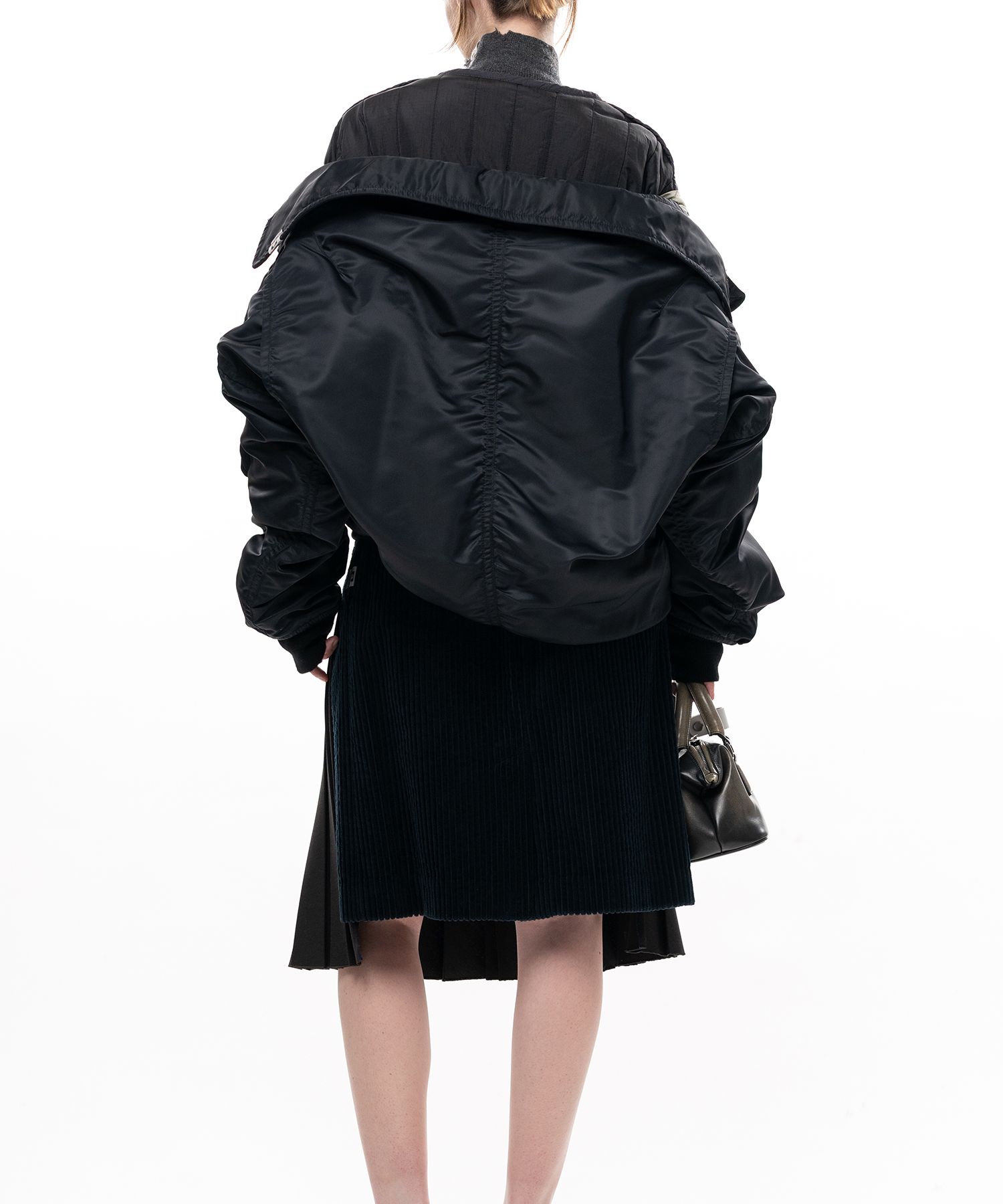 Shifted Layer Flight Jacket
