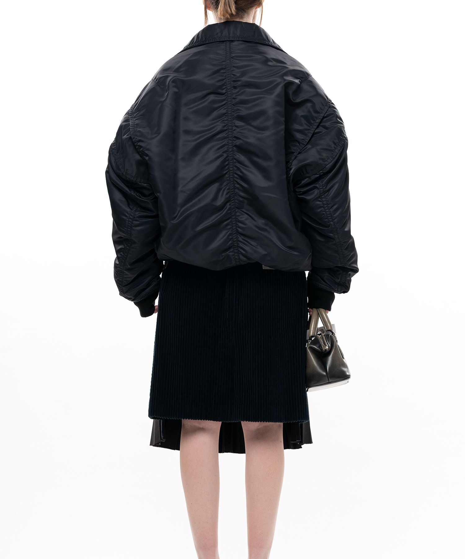 Shifted Layer Flight Jacket