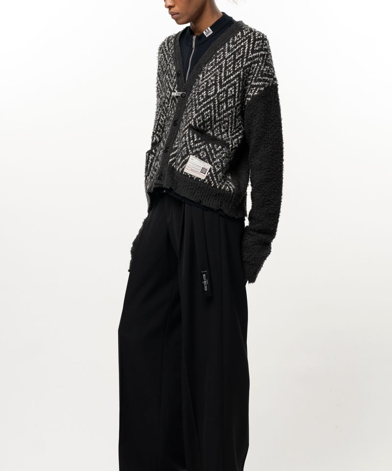 Layered Knit Cardigan