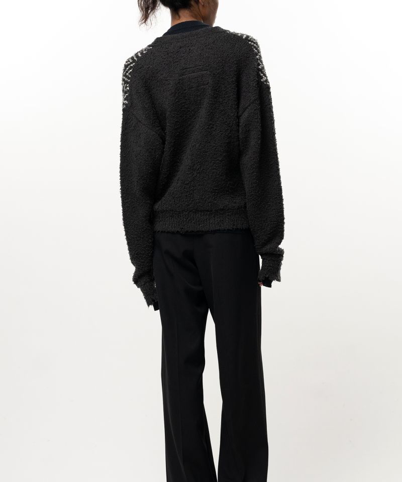 Layered Knit Cardigan
