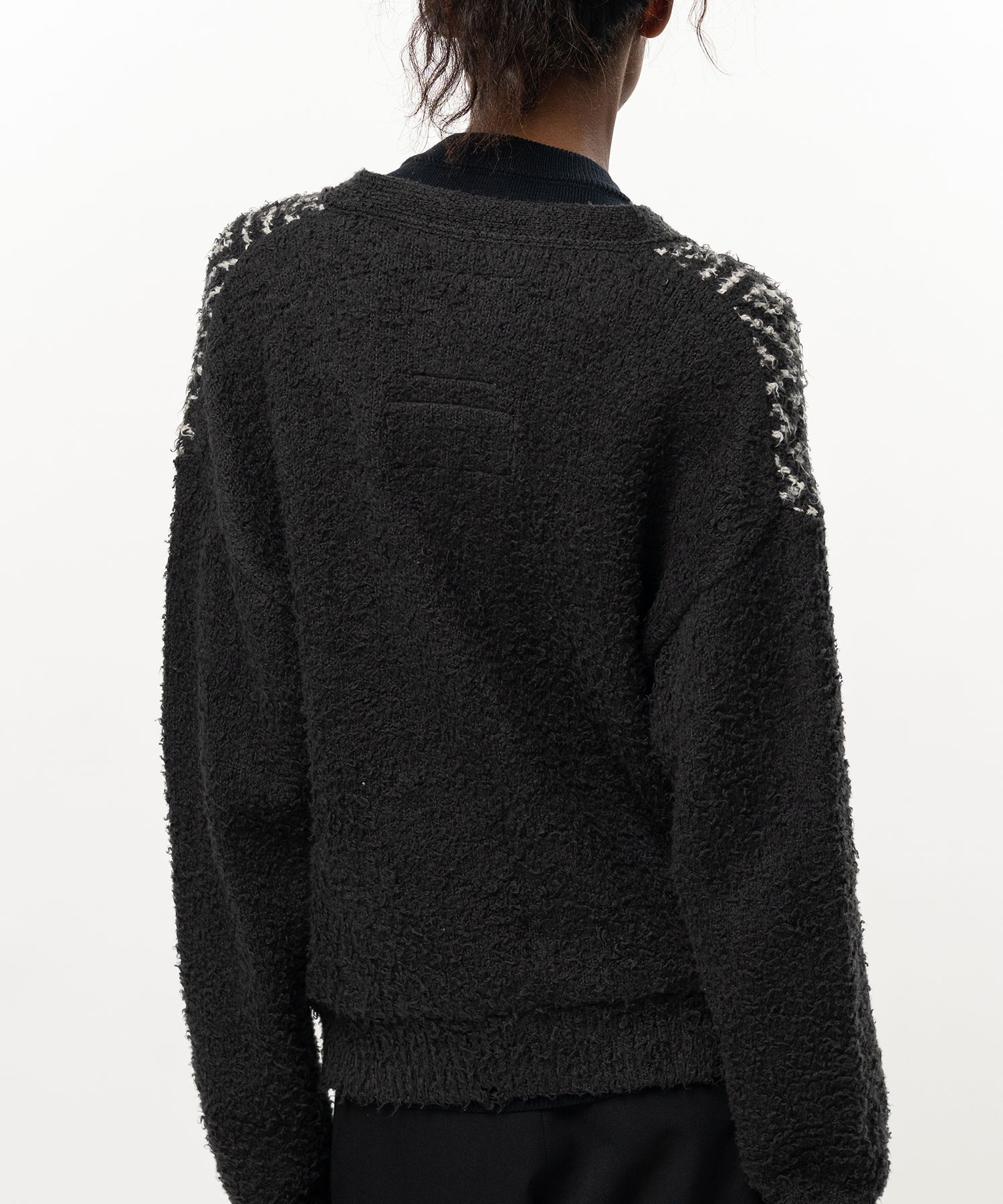 Layered Knit Cardigan