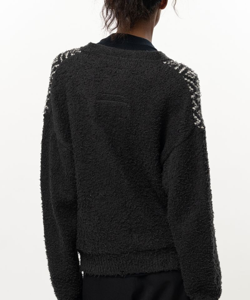 Layered Knit Cardigan