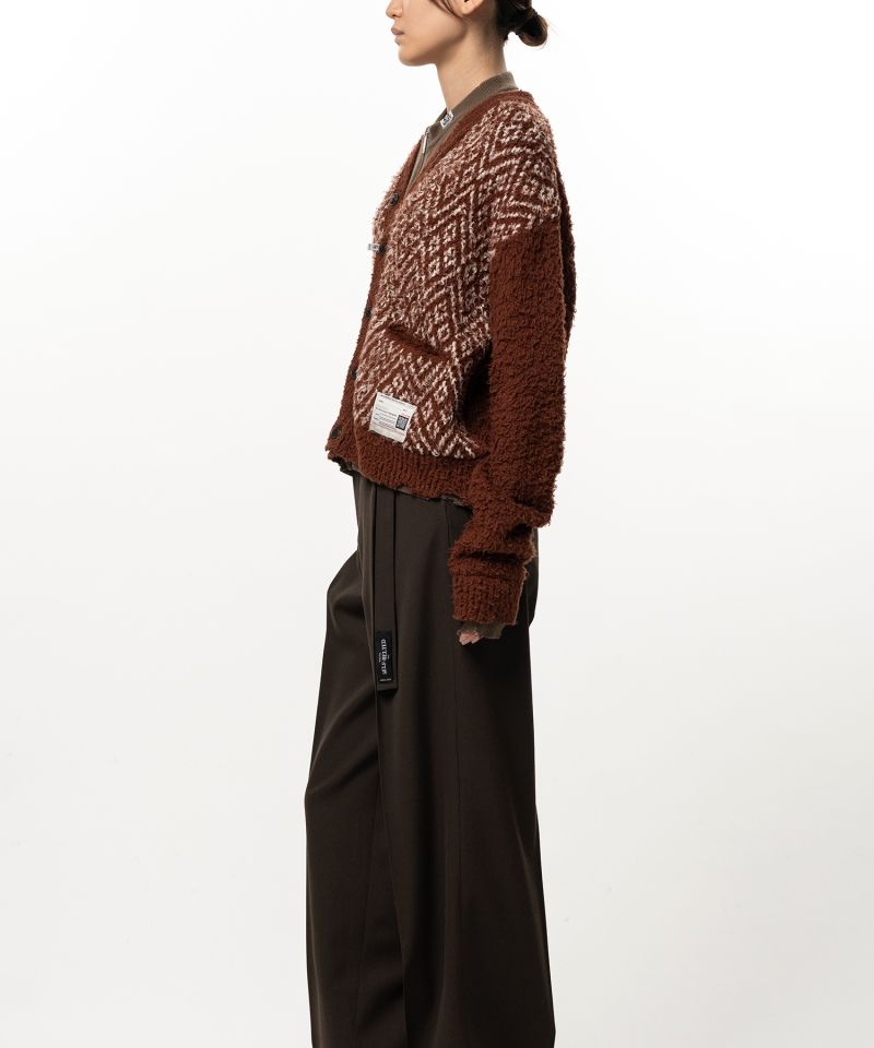 Layered Knit Cardigan