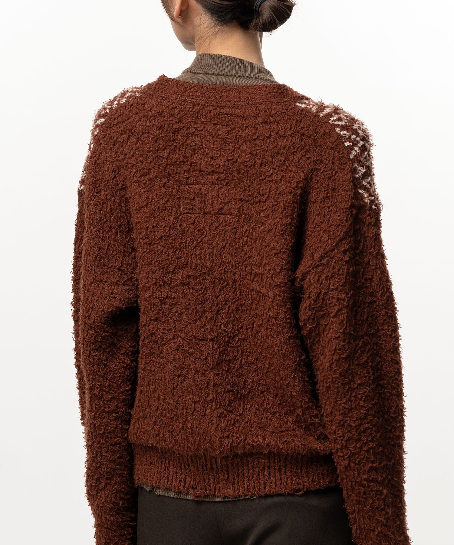 Layered Knit Cardigan