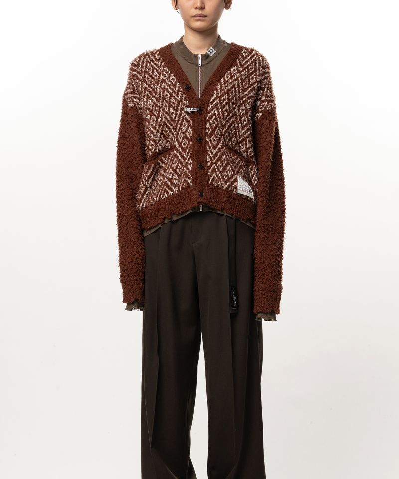 Layered Knit Cardigan