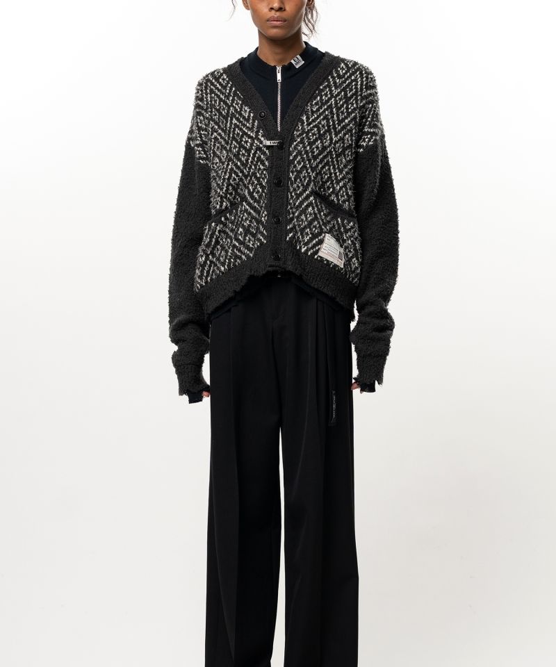 Layered Knit Cardigan