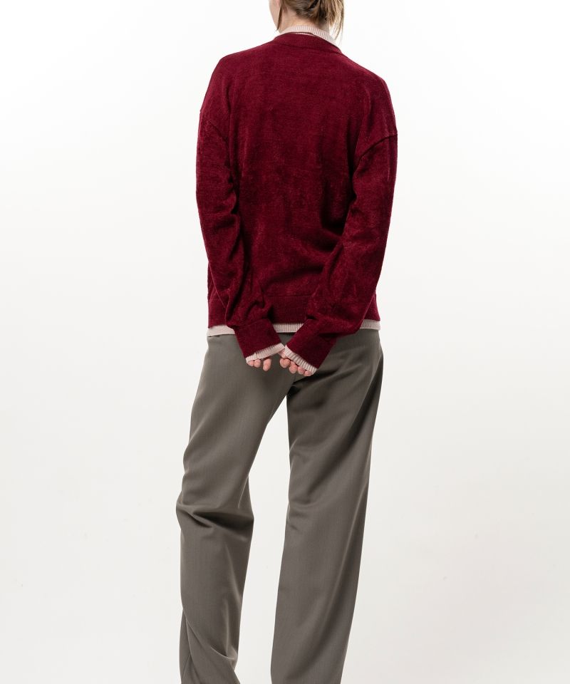 Layered Knit Cardigan