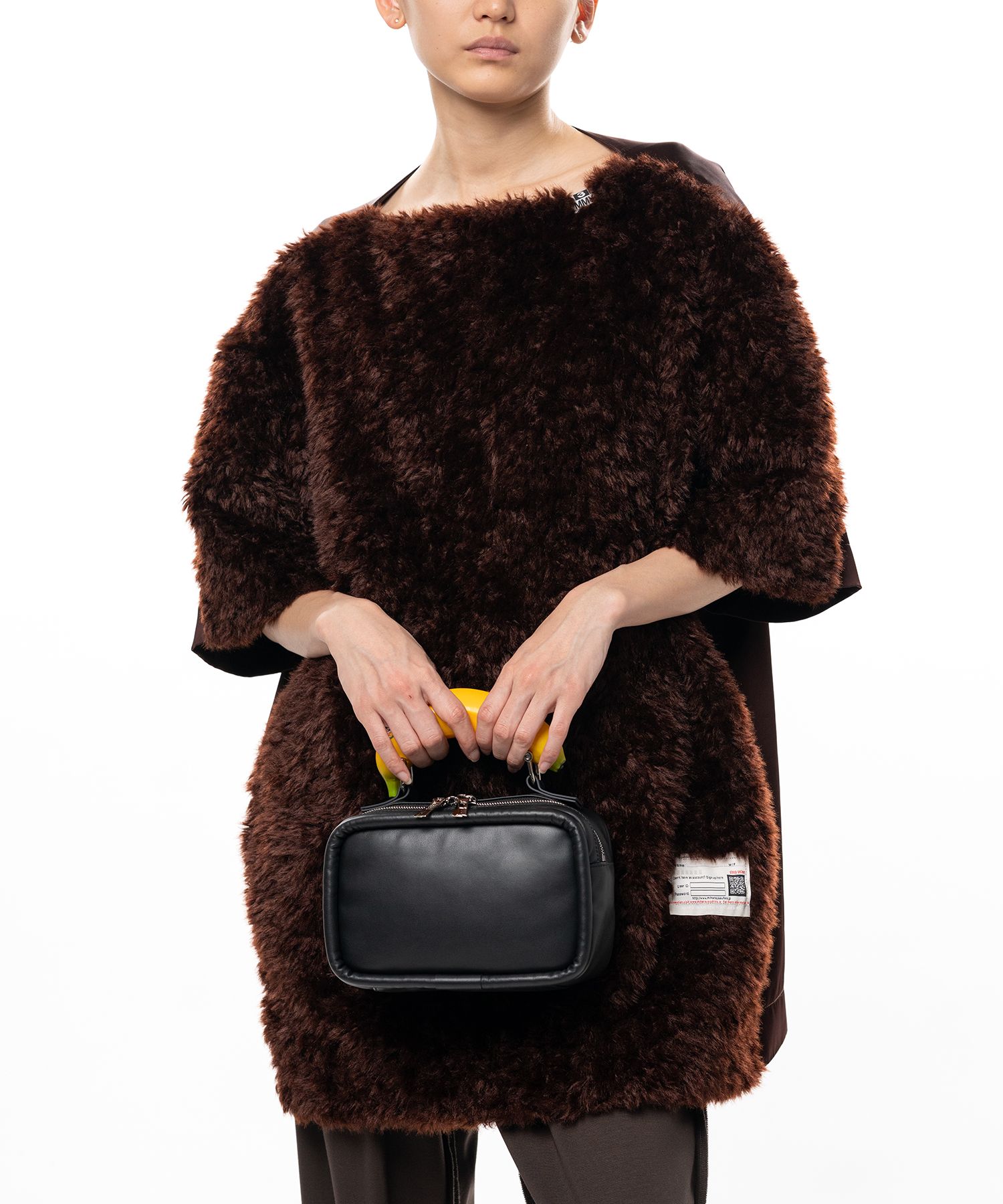 Faux Fur Cropped Dress