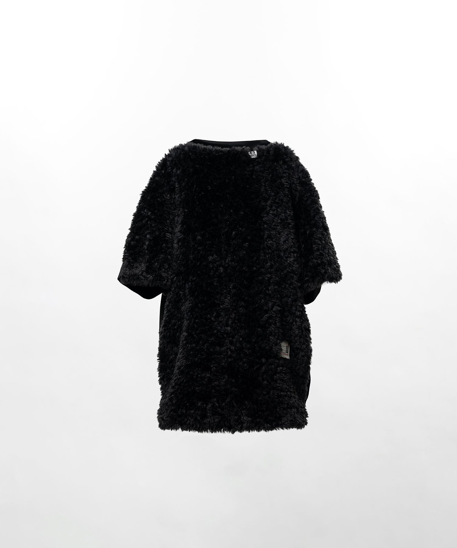 Faux Fur Cropped Dress