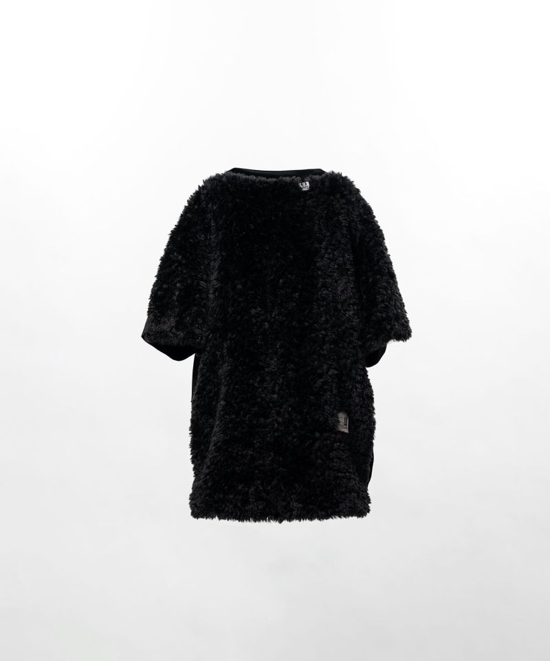 Faux Fur Cropped Dress