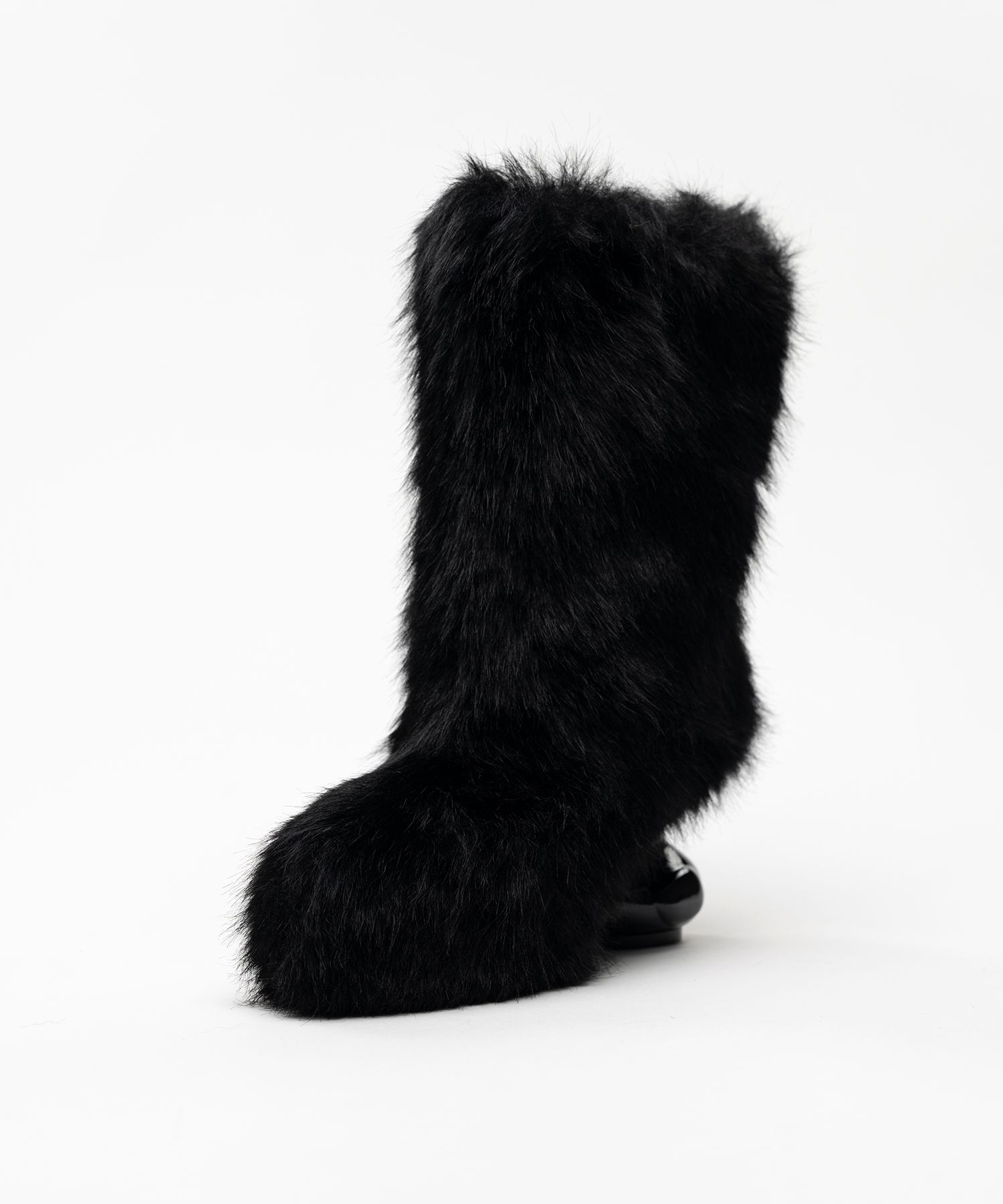 Duck Heel Fur Boots